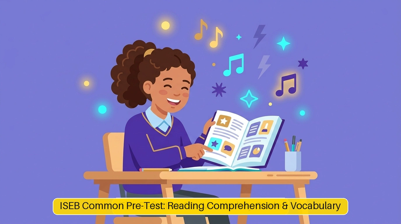 ISEB Common Pre-Test vocabulary study techniques and reading comprehension strategy
